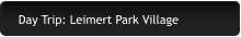 Day Trip: Leimert Park Village